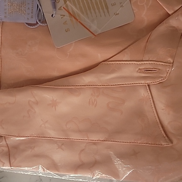 HEAVENLY SATIN SLEEP SHIRT PLAYTIME PINK HEAVENLY MUSINGS JACQUARD SZ XL - Picture 7 of 9